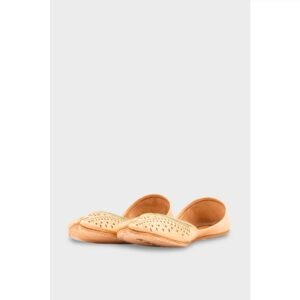 Beige Leather Khussa EC8640 - view 2