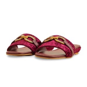 Maroon Formal Slipper FR8384 - view 2