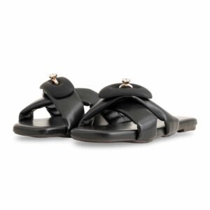 Black Formal Slipper For Women FR8296 - view 2