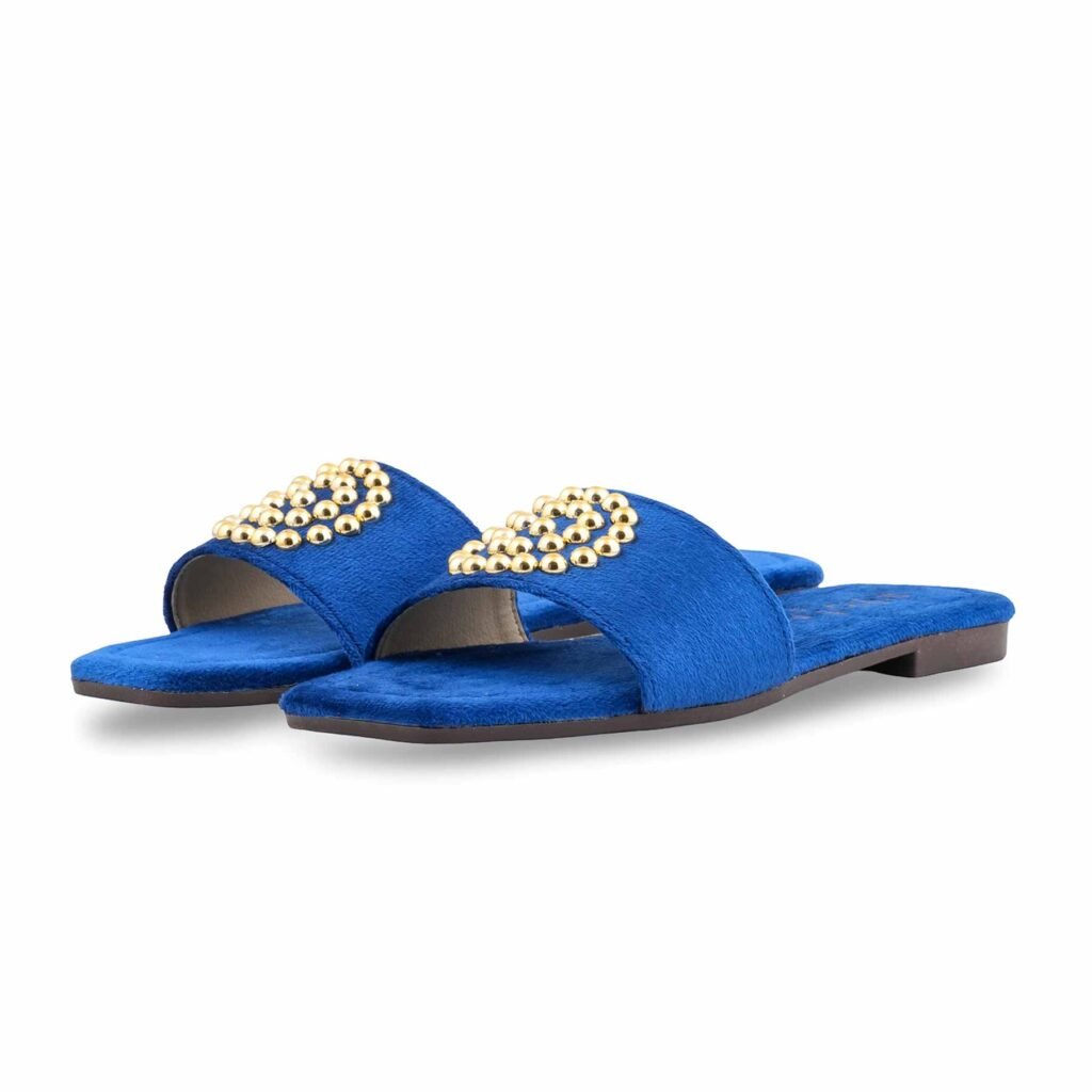 Blue Casual Slipper For Women CL2291 - view 2