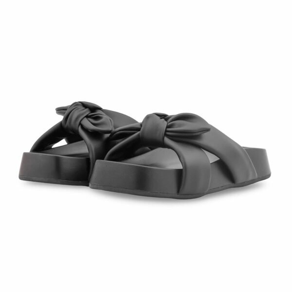 Black Formal Slipper For Women PU0760 - view 2