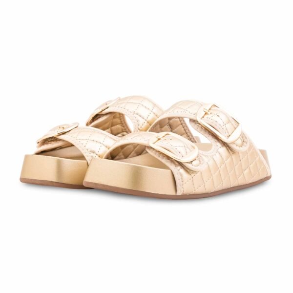 Golden Formal Slipper For Women PU0759 - view 2