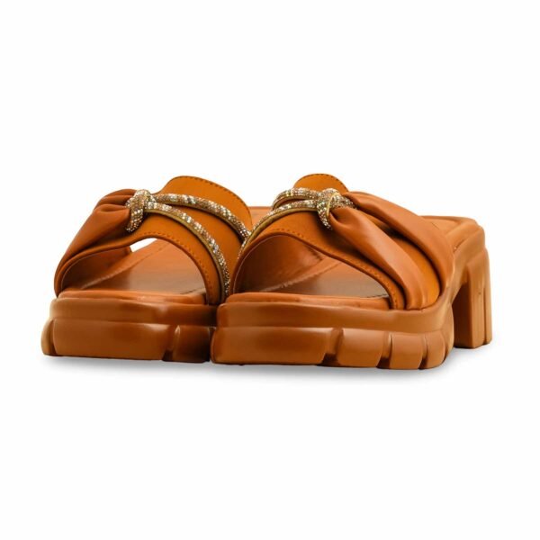Mustard Formal Slipper PU0580 - view 2