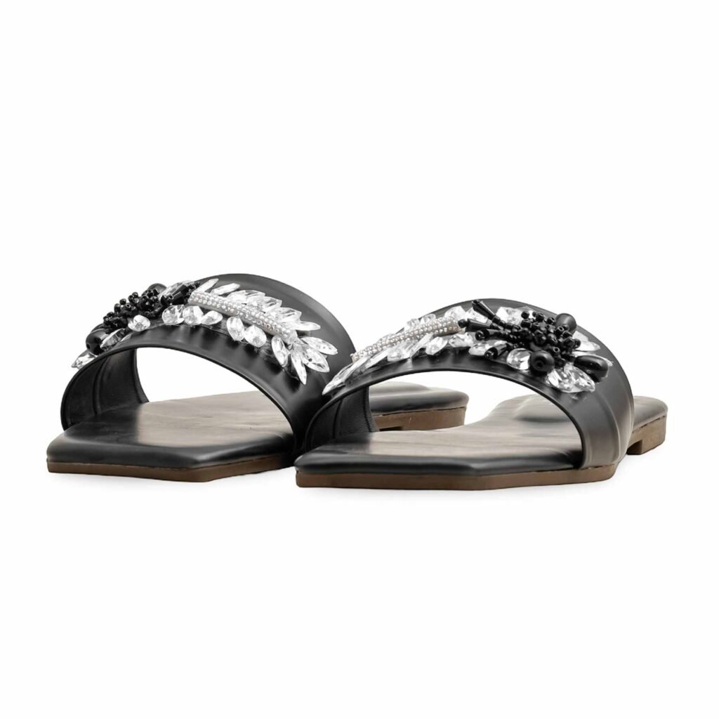 Black Casual Slipper CL2112 - view 2