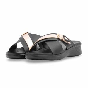 Black Formal Women Slipper PU0867 - view 2