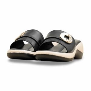 Black Formal Women Slipper PU0615 - view 2