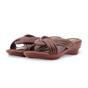 Coffee Formal Slipper For Women PU0659 - view 2