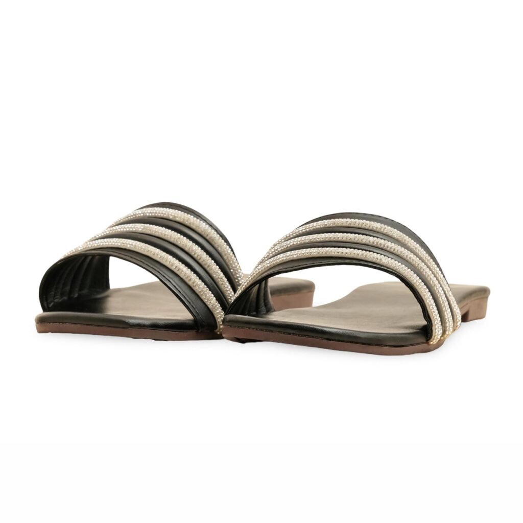 Black Casual Women Slipper CL2091 - view 2
