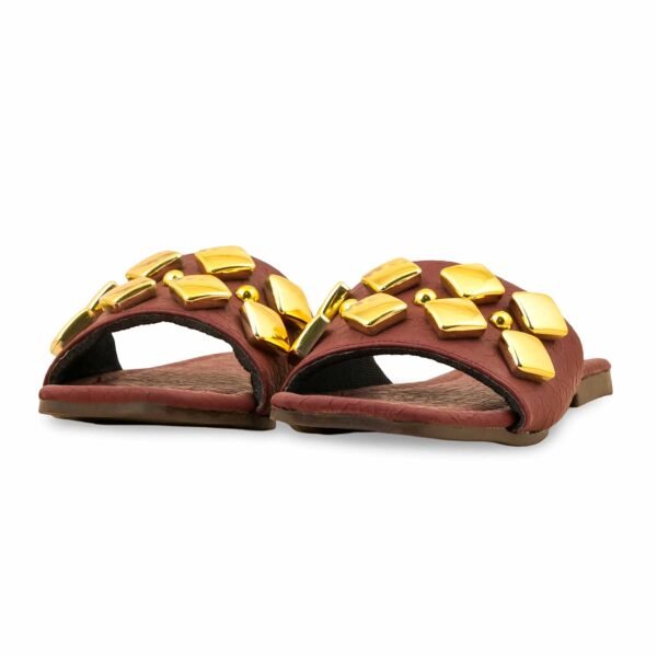 Maroon Casual Slipper CL2072 - view 2