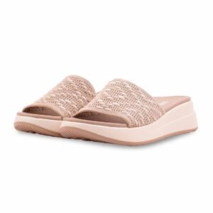 Beige Formal Slipper For Ladies PU0795 - view 2