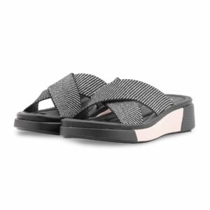 Black Formal Slipper For Ladies PU0730 - view 2