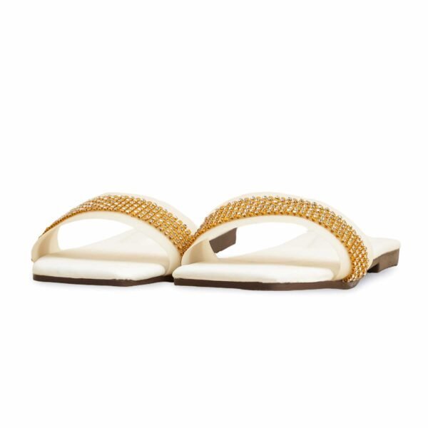 White Casual Slipper CL2056 - view 2