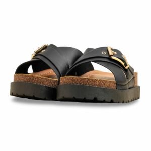 Black Formal Slipper For Women PU0391 - view 2