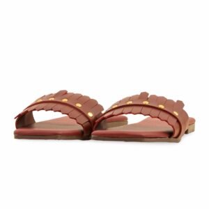 Maroon Casual Slipper CL2054 - view 2