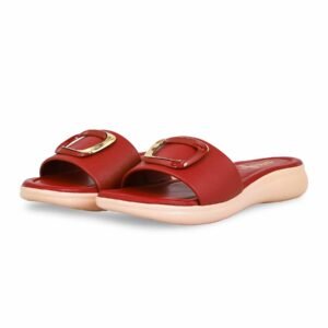 Maroon Formal Slipper PU0517 - view 2