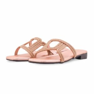 Peach Casual Slipper For Ladies CL2238 - view 2