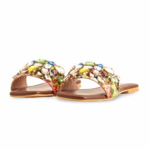Brown Fancy Women Slipper FN7939 - view 2