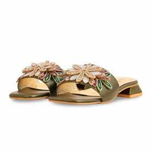 Olive Fancy Slipper FN7945 - view 2