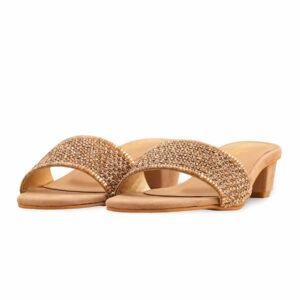 Golden Fancy Slipper For Women FN7960 - view 2