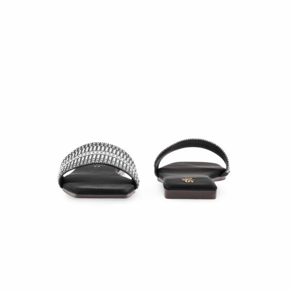 Black Casual Slipper For Women CL2265 - view 3