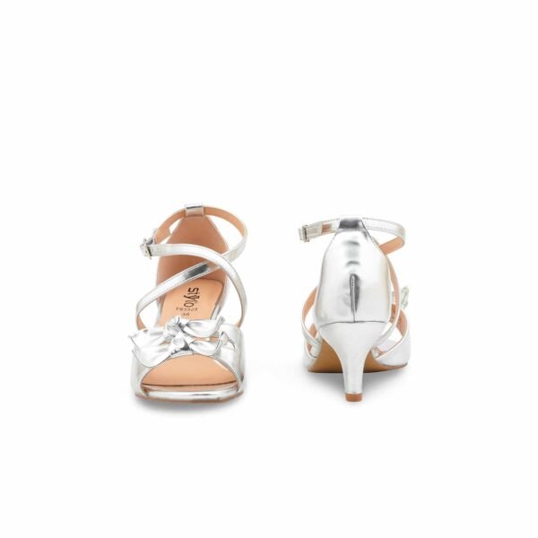 Silver Formal Sandal For Women FR5529 - view 3