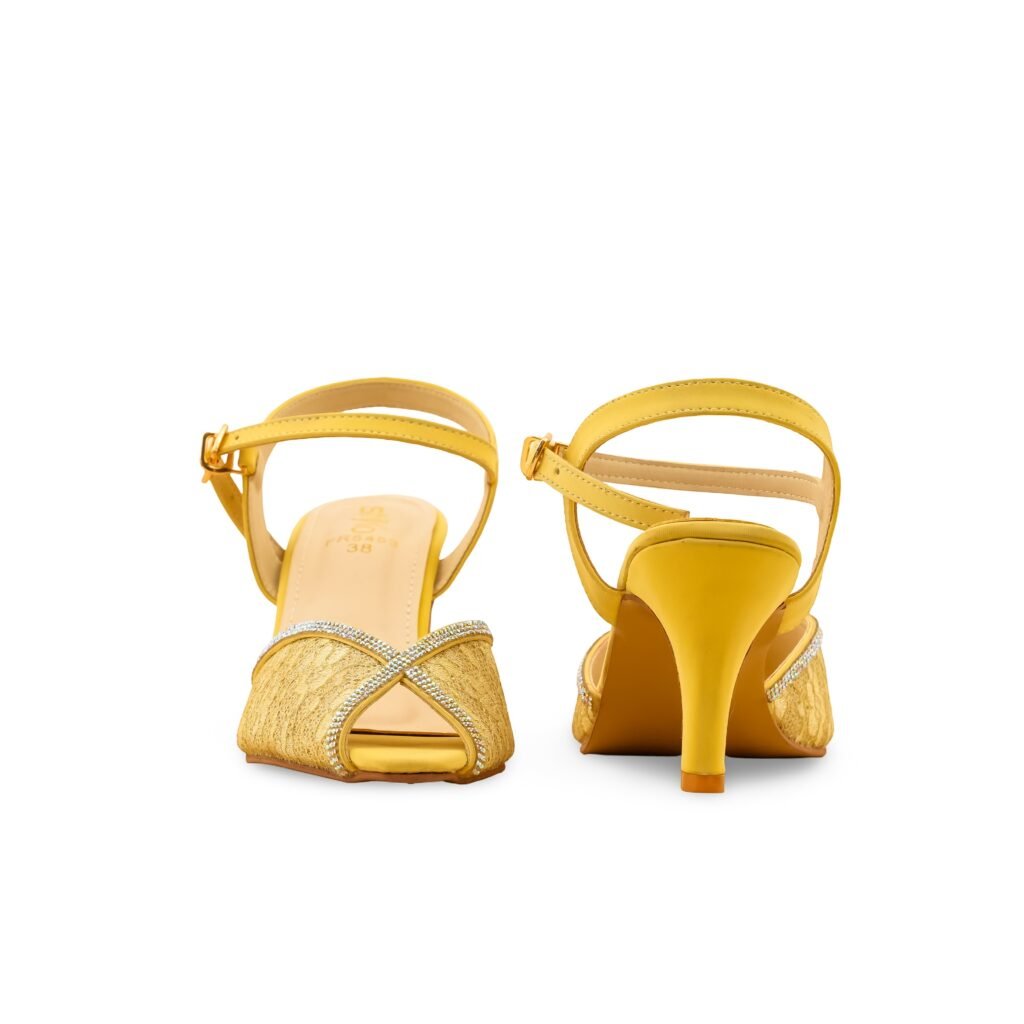 Yellow Formal Sandal FR5453 - view 3