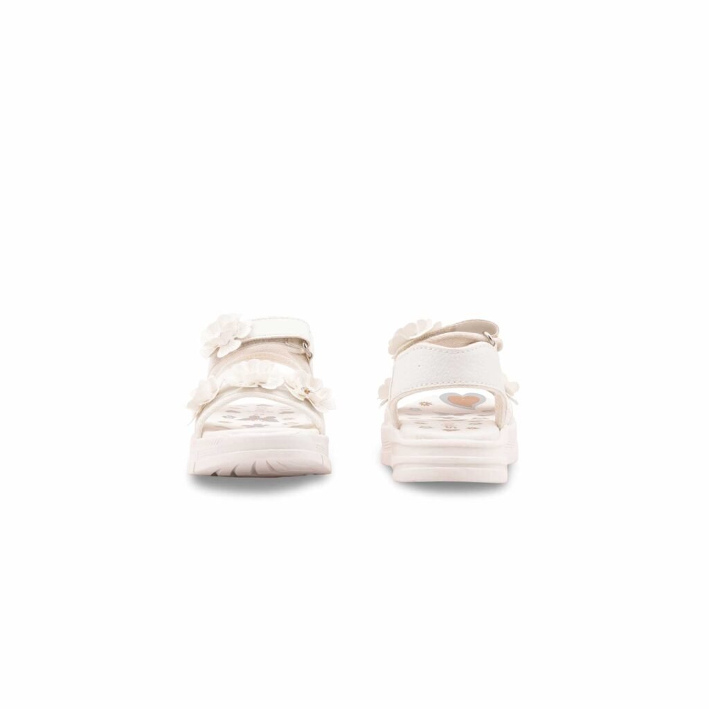Girls White Casual Sandal KD5833 - view 3