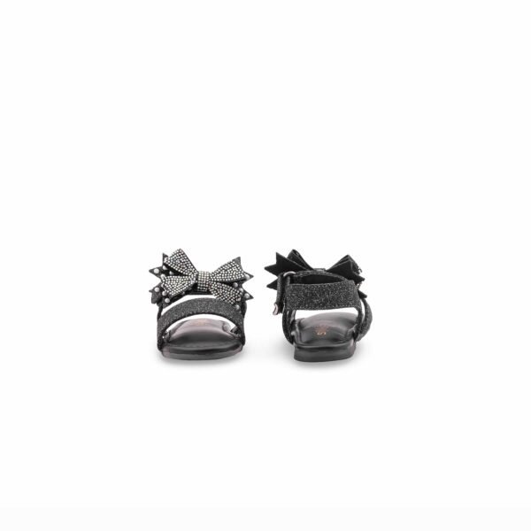 Girls Black Fancy Sandal KD5815 - view 3