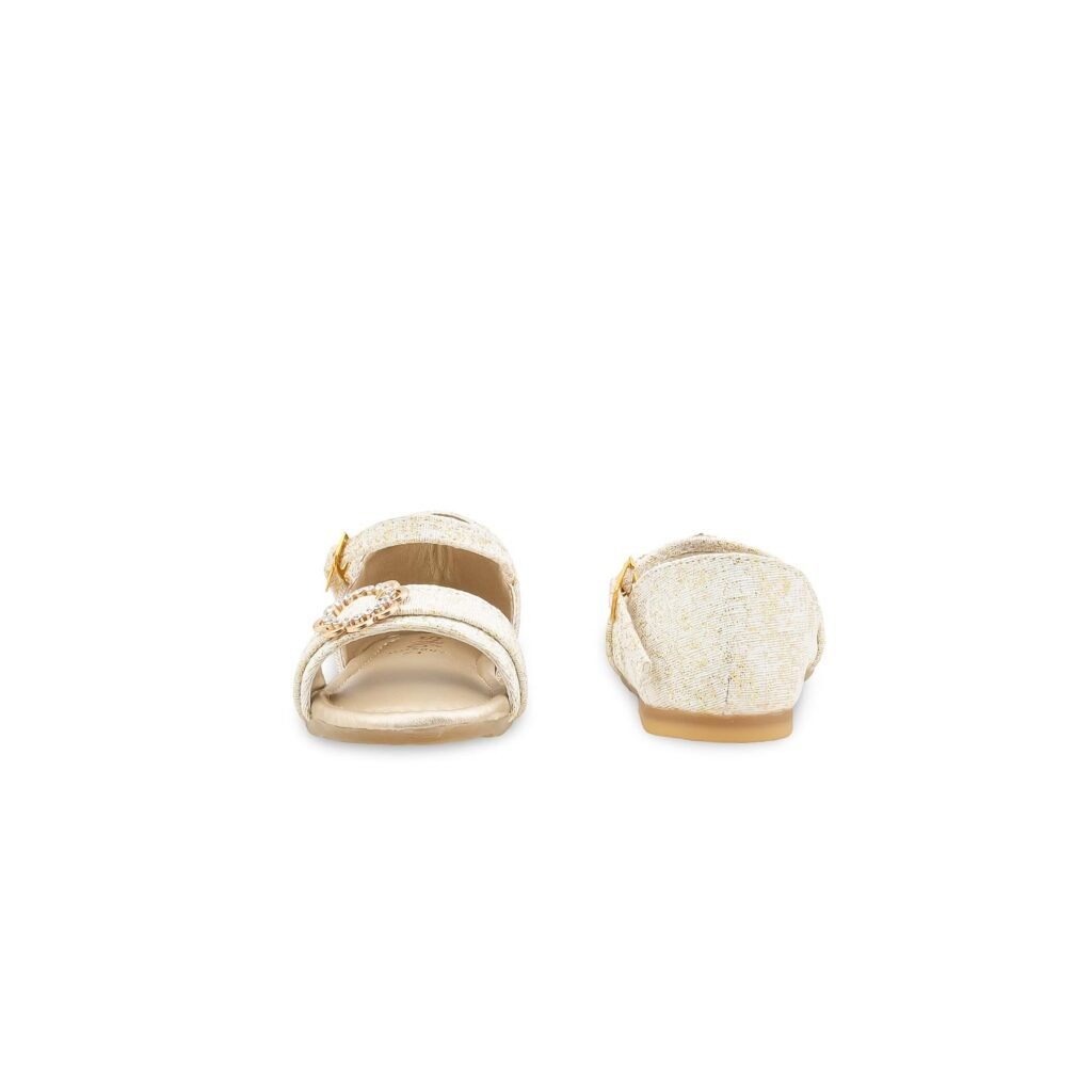 Girls Golden Formal Sandal KD5807 - view 3