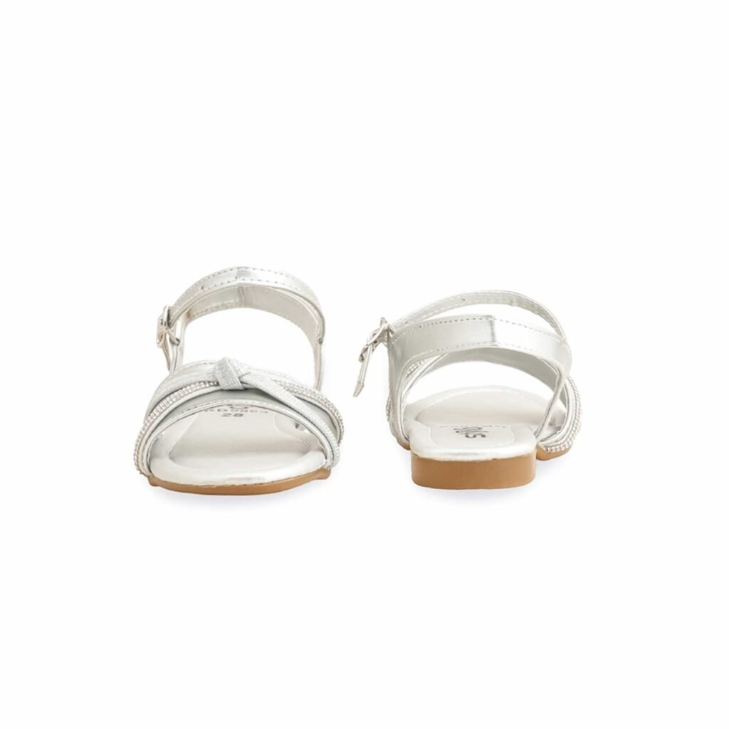 Girls Silver Formal Sandal KD9869 - view 3