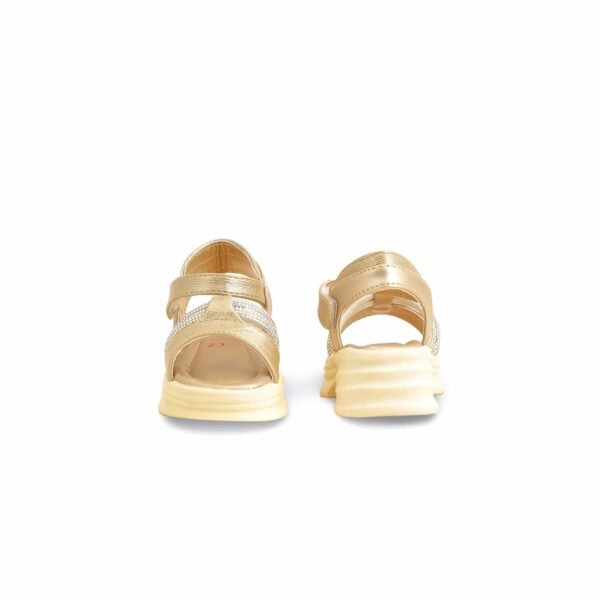 Girls Golden Formal Sandal KD9902 - view 3