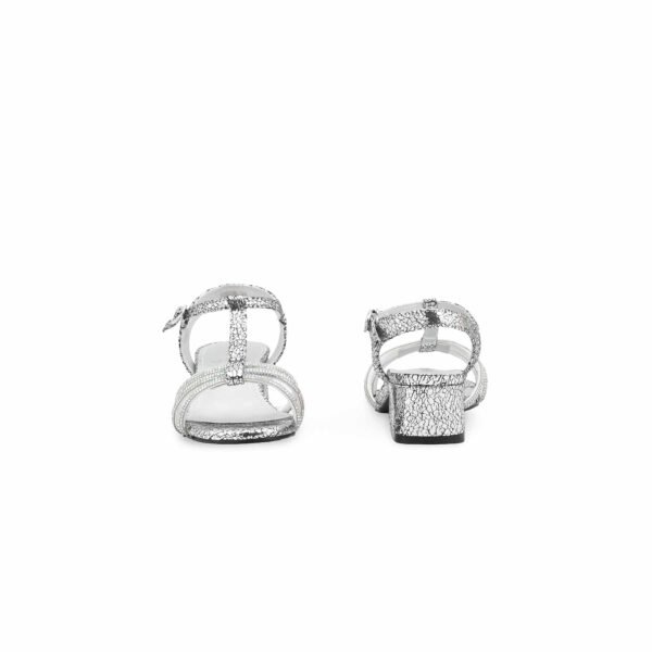 Girls Silver Fancy Sandal KD5799 - view 3