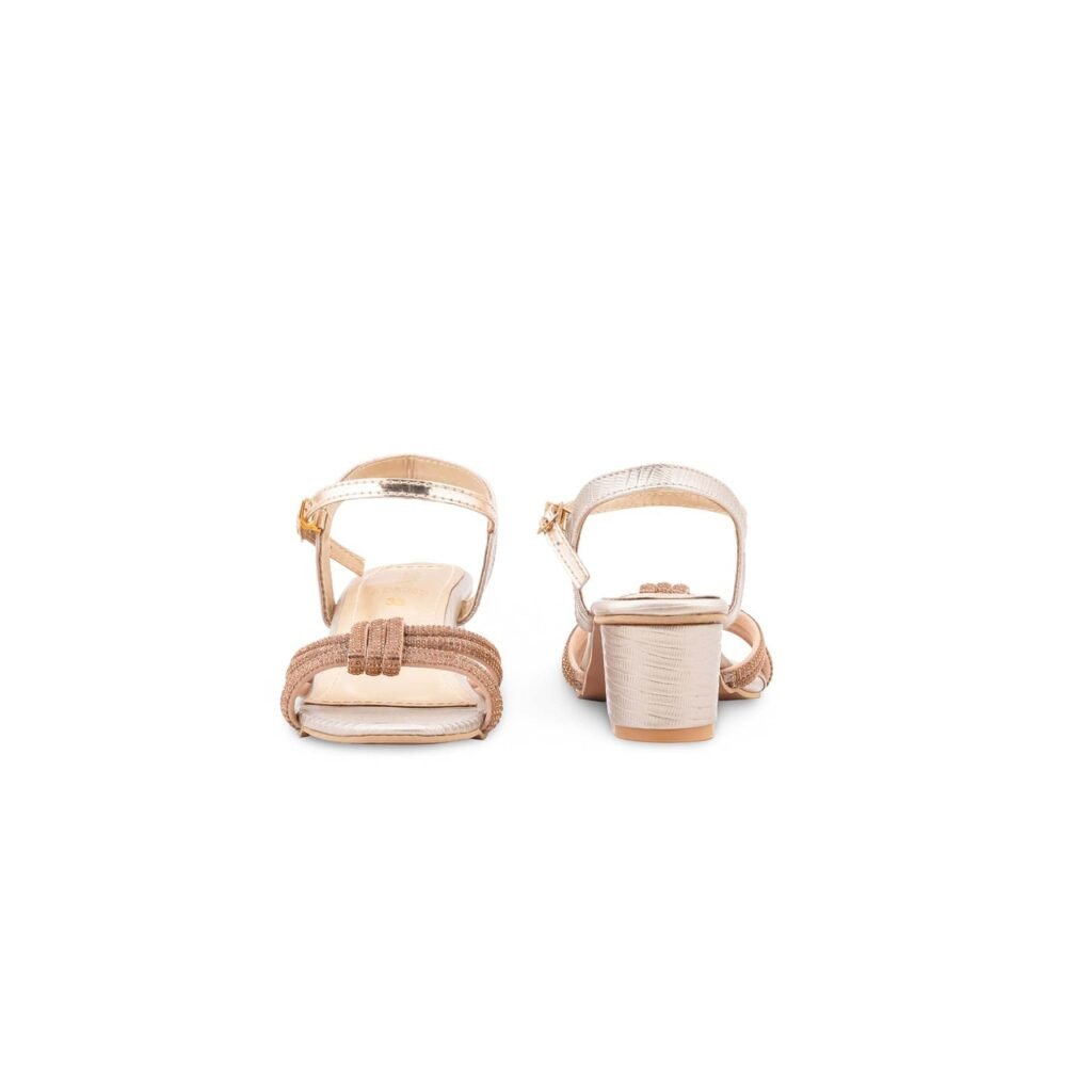 Girls Golden Fancy Sandal KD5902 - view 3