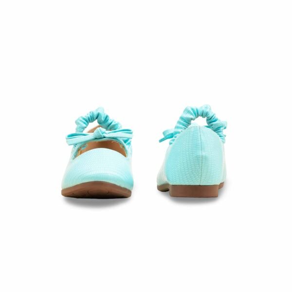 Girls Sky Blue Casual Pumps KD2641 - view 3