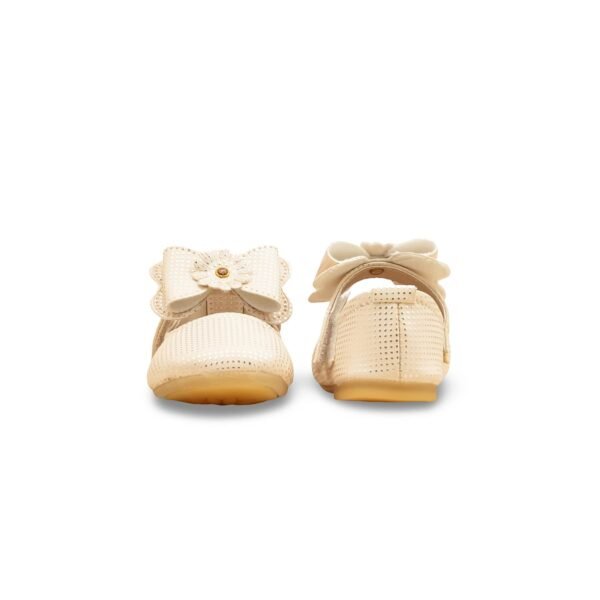 Girls Golden Fancy Pumps KD2531 - view 3