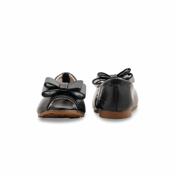 Girls Black Formal Pumps KD2541 - view 3