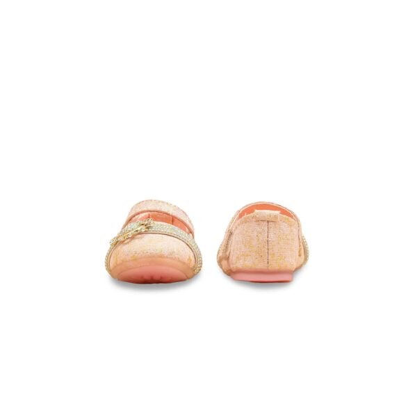 Girls Pink Fancy Pumps KD2532 - view 3