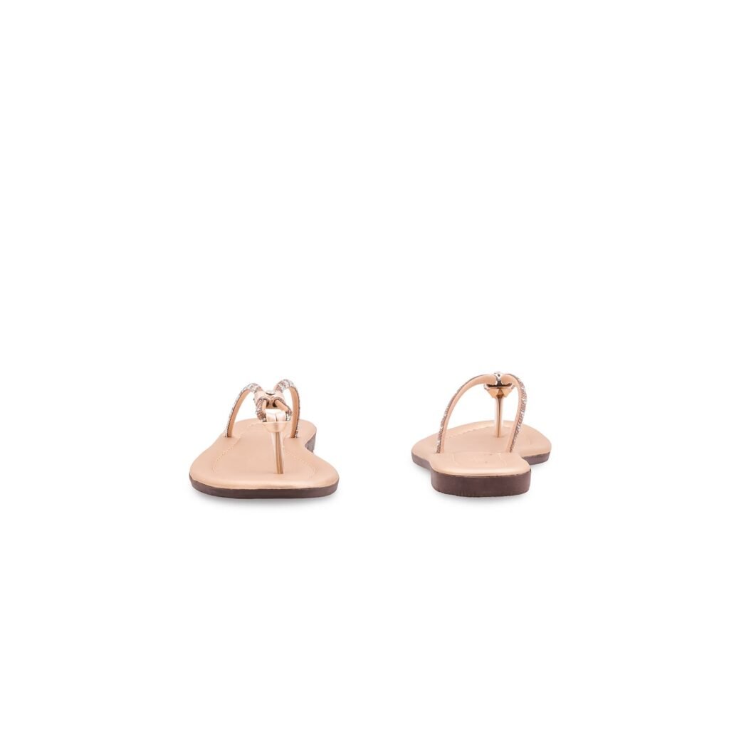 Girls Golden Fancy Slipper KD5917 - view 3