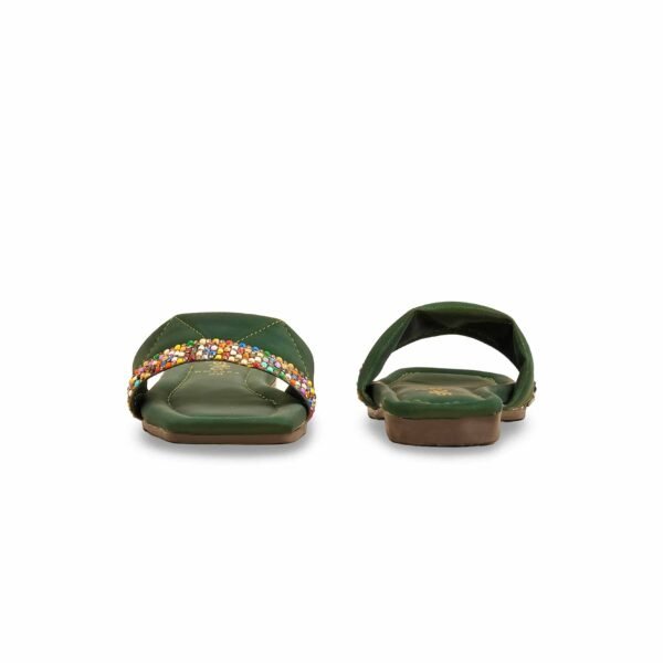 Girls Green Casual Slipper KD5552 - view 3