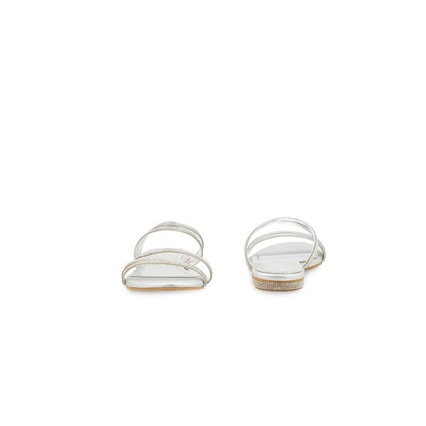 Girls Silver Fancy Slipper KD5894 - view 3