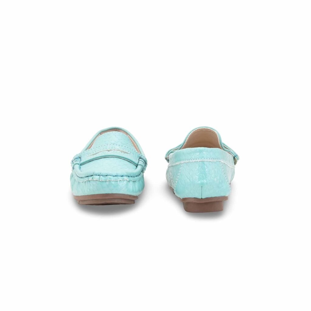 Girls Seagreen Formal Moccasin KD2598 - view 3