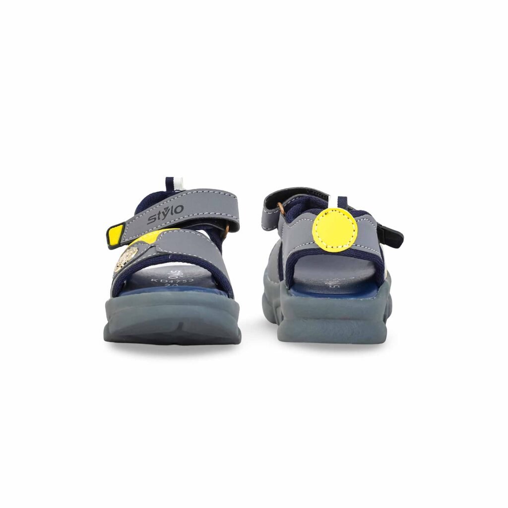 Boys Grey Formal Sandal KD4753 - view 3