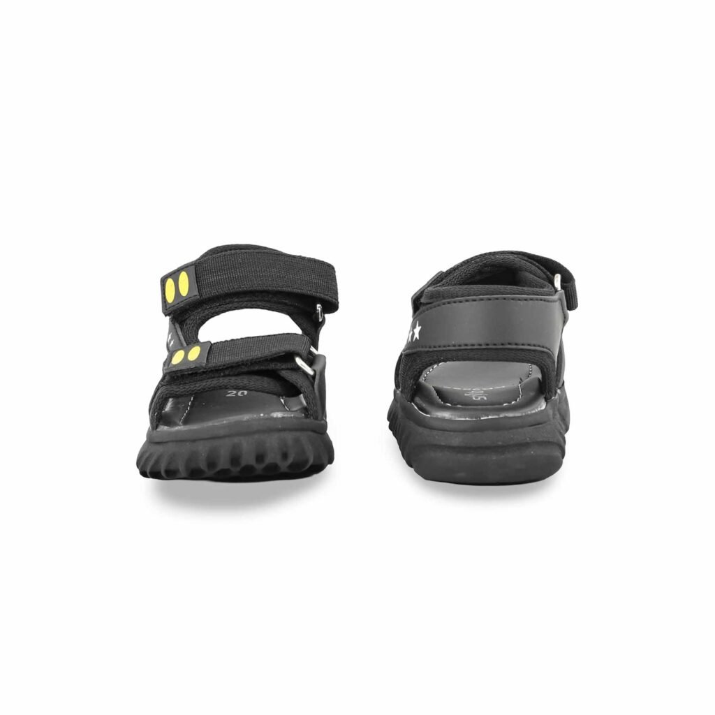 Boys Black Casual Sandal KD9995 - view 3