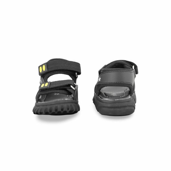 Boys Black Casual Sandal KD9995 - view 3