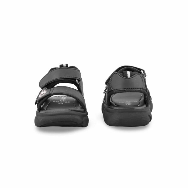 Boys Black Casual Sandal KD4769 - view 3