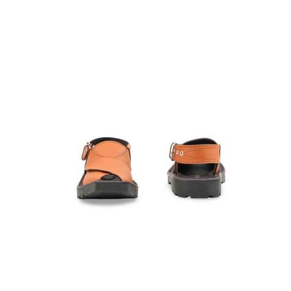 Boys Mustard Peshawari Chappal KD2656 - view 3