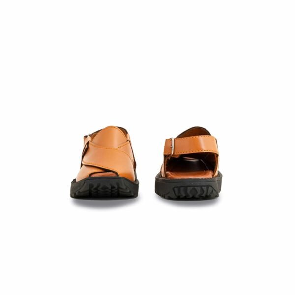 Boys Mustard Peshawari Chappal KD9993 - view 3