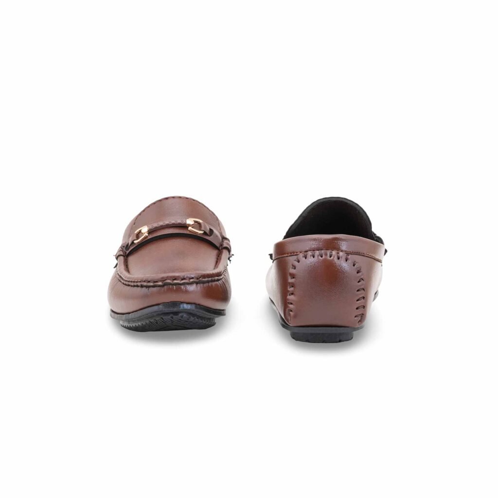 Boys Brown Formal Moccasin KD2508 - view 3