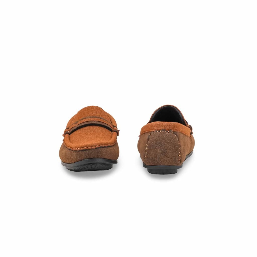 Boys Brown Formal Moccasin KD2516 - view 3