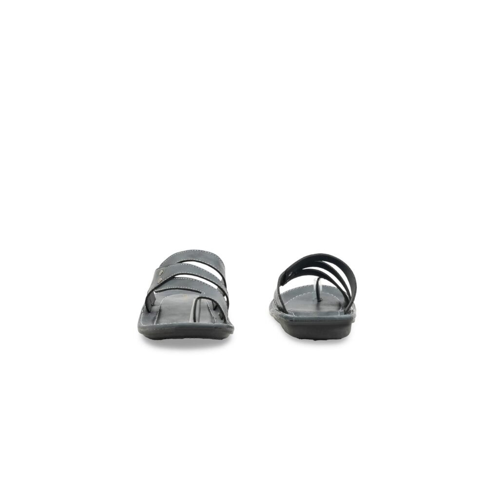 Boys Grey Formal Slipper KD2654 - view 3